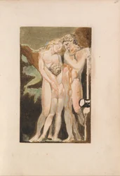 Il Primo Libro di Urizen, Tavola 18 (Bentley 21)