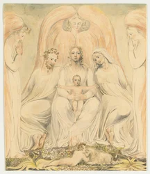 La Sacra Famiglia (conosciuta anche come Cristo nel grembo della Verità)
