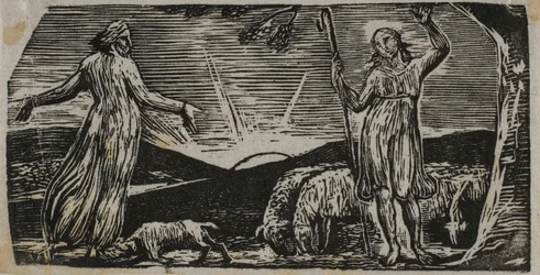 Thenot rimprovera Colinet, da Le pastorali di Virgilio