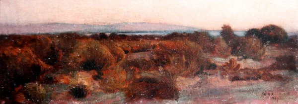 Crepuscolo, riva di Bocca d