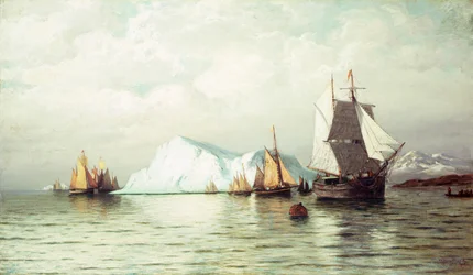 Artic Caravan (olio su tela)