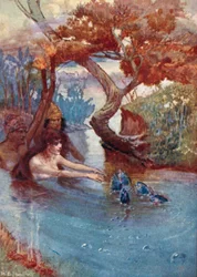 Illustrazione per Vathek, Una storia araba, di William Beckford