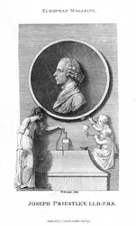 Joseph Priestley, chimico inglese e ministro presbiteriano, 1791