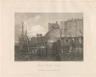 Parte del castello di Chester