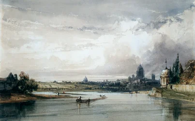 Parigi vista da lontano, c1835-1900