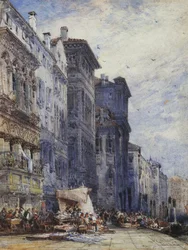 La piazza del mercato, Coburg