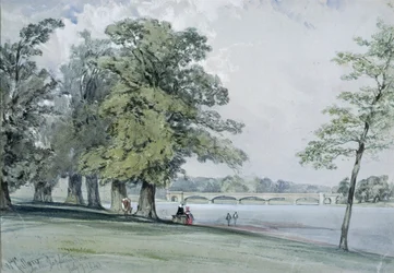 Veduta sul Serpentine, Hyde Park