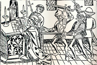 Martirio di San Tommaso di Canterbury, c1484