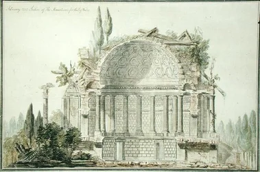 Progetto per un Mausoleo in Rovina per il Principe di Galles (1738-1820) 1752