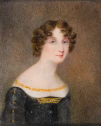 Ritratto di Georgina Elizabeth Moncreiff, moglie del 2° Conte di Bradford (1792-1842)