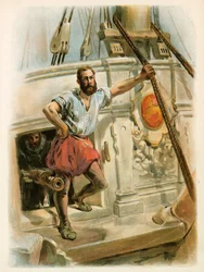Uno degli uomini di Drake, 1588