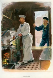 Cuoco di bordo, c1890-c1893