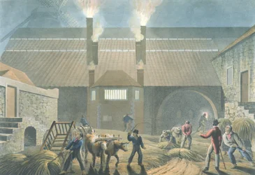 Esterno della casa di ebollizione, da 