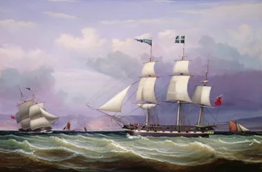 Nave Helen di 330 tonnellate registrate costruita a Greenock nel 1819