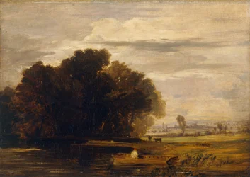 Traghetto di Dedham (olio su tela)