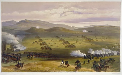 Carica della Brigata Leggera, 25 ottobre 1854, dettaglio dell