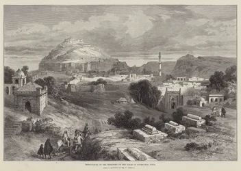 Dowlutabad, nel territorio del Nizam di Hyderabad, India