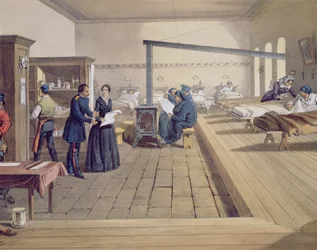 Ospedale a Scutari (dettaglio)