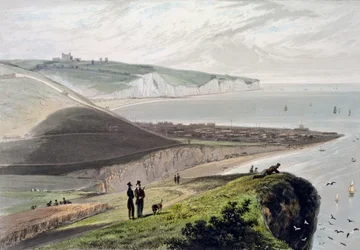 Dover, dalla scogliera di Shakespeare, Kent, 1829