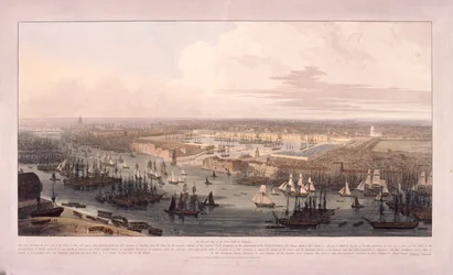 Docks di Londra, 1803