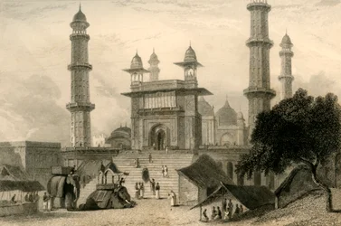 Moschea a Mathura, 1835