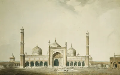 La Jama Masjid, Delhi
