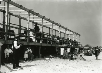 Scena di spiaggia, Coney Island, c.1910-21