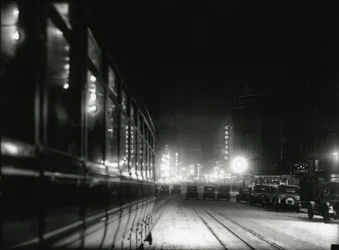 Vista Notturna vicino a Times Square, c.1919-20