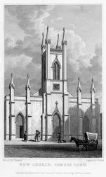 Nuova chiesa, Somers Town, Camden, Londra, 1827