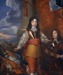 Carlo II, 1630 - 1685. Re di Scozia 1649 - 1685. Re d