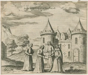 Tamworth Castle - Vetro della Finestra