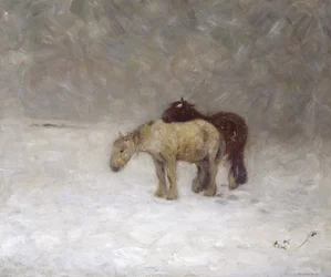 Tempesta di neve, c.1891