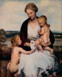 I miei pensieri sono i miei figli, c1900