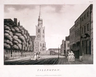 Santa Maria, Islington, Londra, 1792