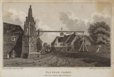 Waltham Cross, Londra (incisione)