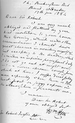 Una lettera di William Etty, 17 gennaio 1844 1904
