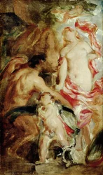 Studio allegorico, uno schizzo