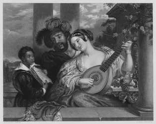 Il Duetto, dal quadro nella Vernon Gallery