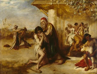 Il ritorno del figliol prodigo pentito dal padre