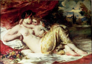 Venere e Cupido, 1830 circa (olio su tela)