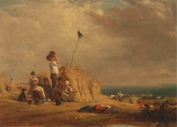 Riposo di mezzogiorno, raccolto