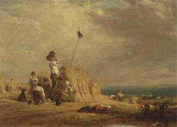 Riposo di mezzogiorno, raccolto