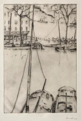 Veduta di Rotterdam