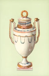 Vaso, Meissen, periodo Marcolini