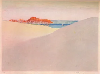 Dune di sabbia, Danimarca, c1917