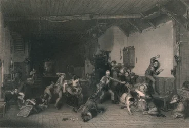 Mosca cieca, 1812, metà XIX secolo