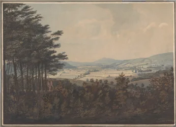 Paesaggio con Valle e Montagne