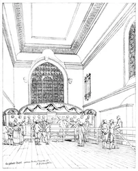Interno della Cappella di Guildhall, Città di Londra, 1886