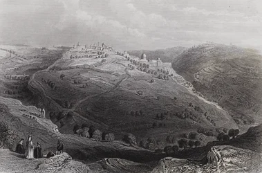 Monte Leone, Gerusalemme, dalla Collina del Cattivo Consiglio
