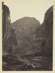 Cañon di Kanab Wash, fiume Colorado, guardando a sud